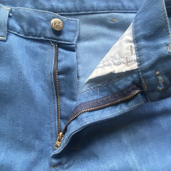 Vintage 70’s Lee Denim Straight Boot Flare Jeans. Double Seam. Size 31/30. - Picture 11 of 14